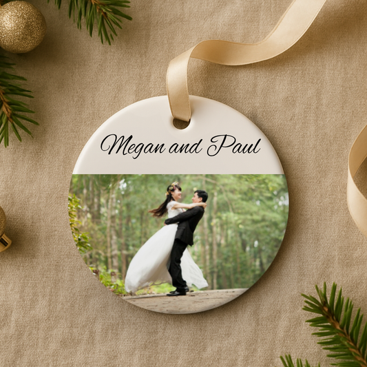 Custom Photo Ornament