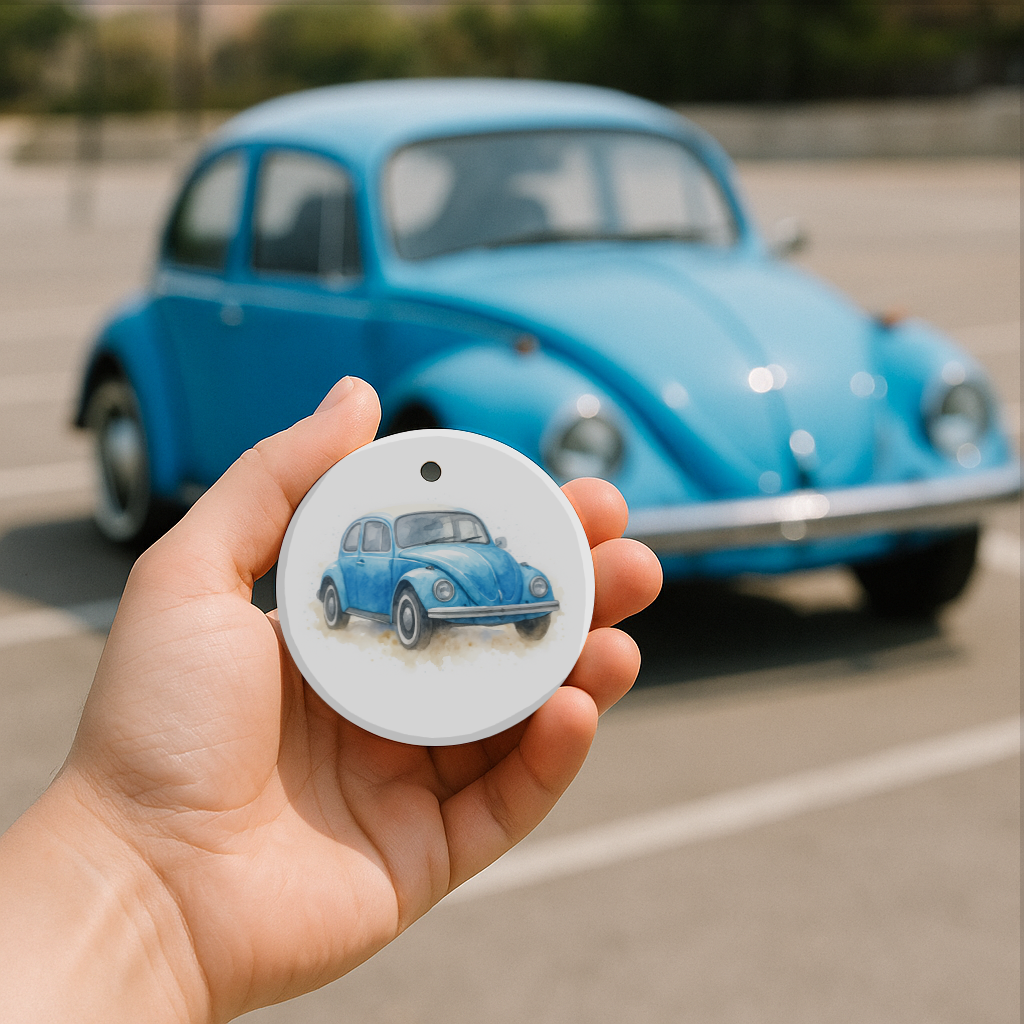 Custom Watercolor Ornament